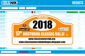 XVII Nocturna Classic Rally 2018
