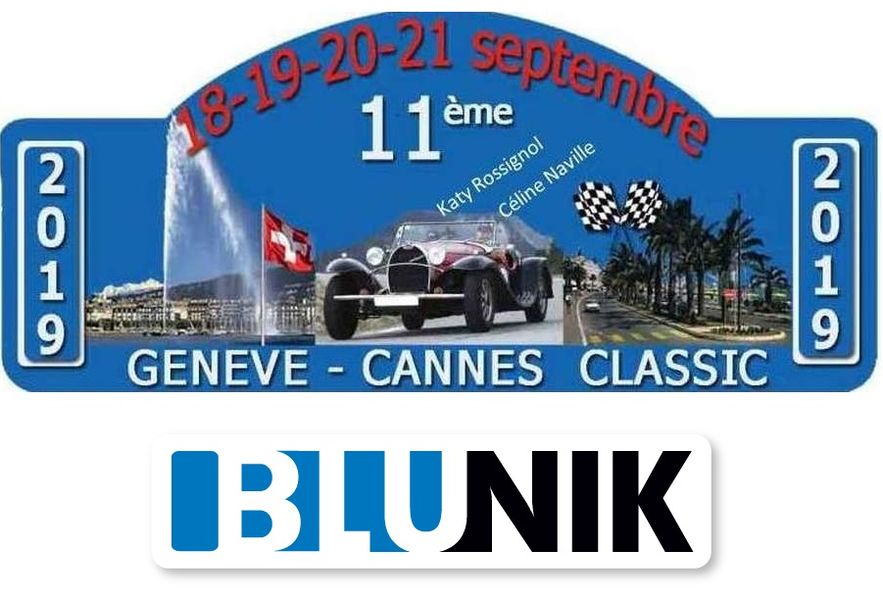 How to use Blunik in the Gèneve-Cannes rally