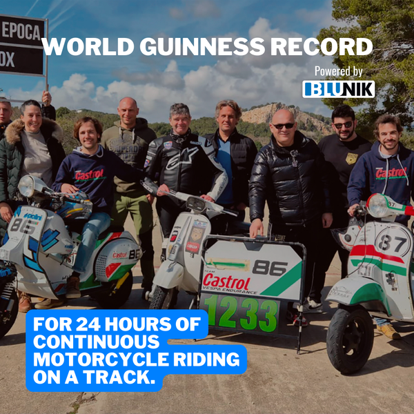 Boni reaches the Guinness record for consecutive kilometers on the track at the Autódromo