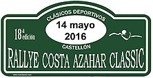 18è Rally Costa Azahar Classic, España, Blunik, Regularidad, precisión, competición