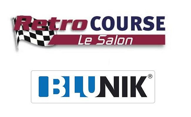 Stand Blunik au Salon Retro Course 2017