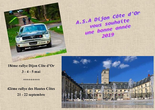 18ème Rallye Dijon Côte d’Or