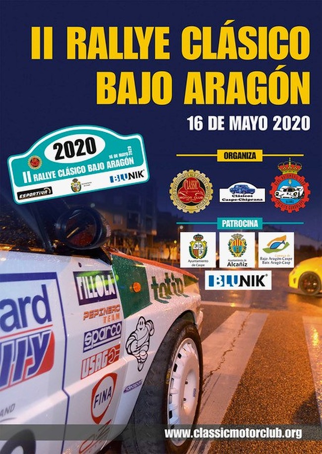 II Rallye Clásico Bajo Aragón 2020