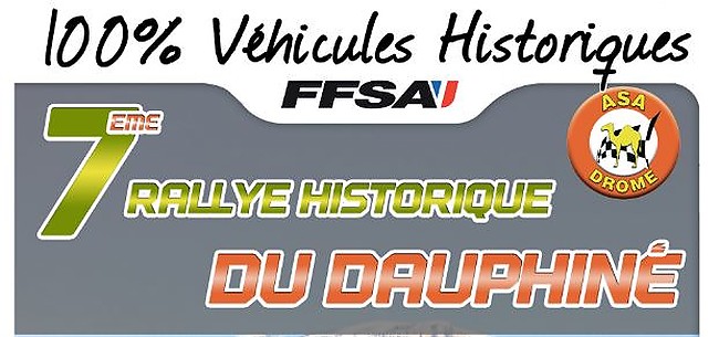 7th Rallye Historique the Dauphiné