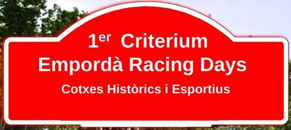 1er Criterium Emporda Racing Days