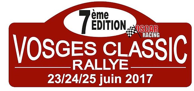 7ème Vosges Classic Rallye 2017