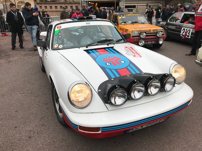 Porche Rally Monte Carlo Historique 2018