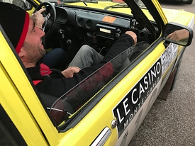 Classic car codriver Rally Monte Carlo Historique 2018