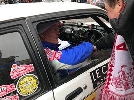 Classic car codriver Rally Monte Carlo Historique 2018