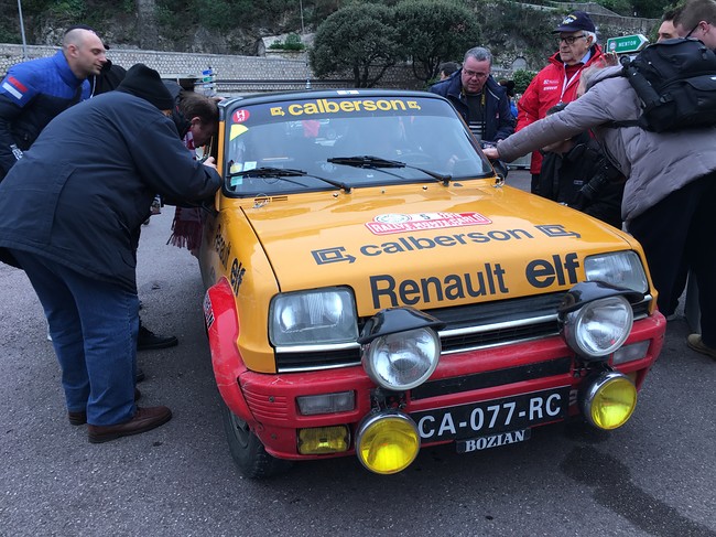 Renault 5 Valence Rally Monte Carlo Historique 2018