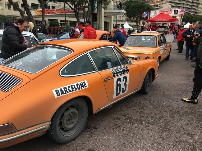 Porche Valence Rally Monte Carlo Historique 2018