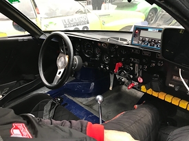 Aparato Blunik al Interior coche clásico Rally Monte Carlo Historique 2018