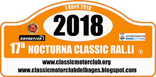 XVII Nocturna Clasic Rally 2018