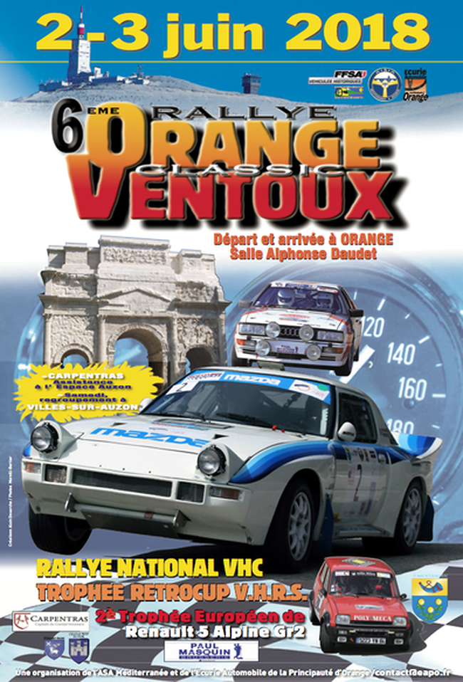 Rallye Orange Ventoux Classic