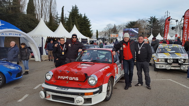 To live the MonteCarlo Historique Rally 2019