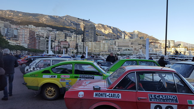 To live the MonteCarlo Historique Rally 2019