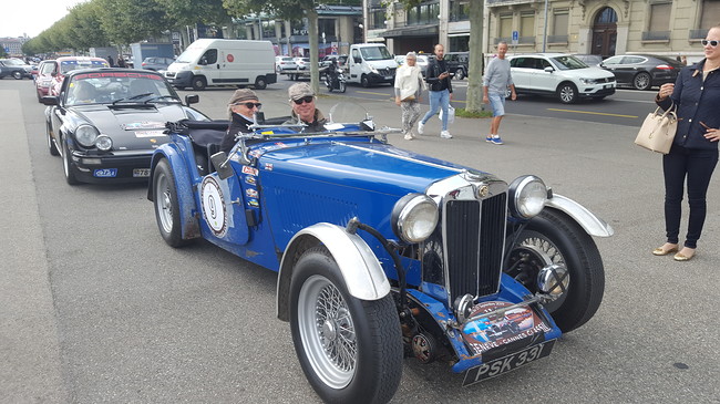 Blunik au 11e Rallye Genève-Cannes