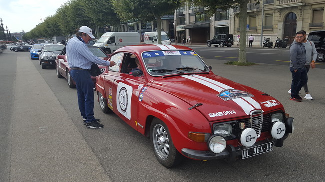 Blunik at the 11th Gèneve-Cannes Rally