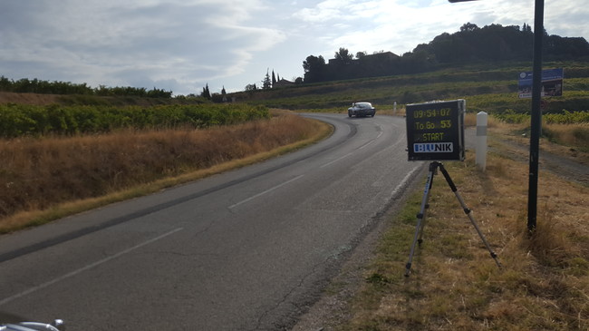 Blunik au 11e Rallye Genève-Cannes