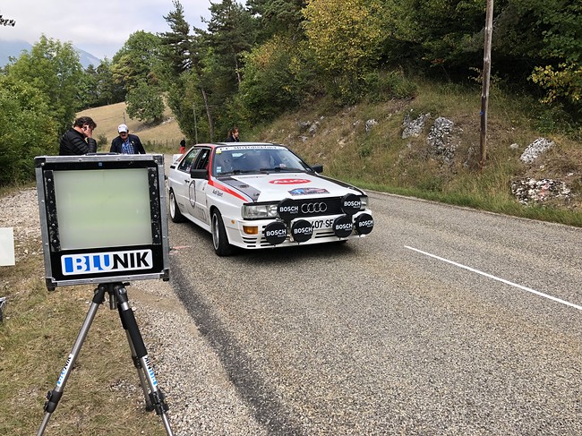 Blunik at the 11th Gèneve-Cannes Rally