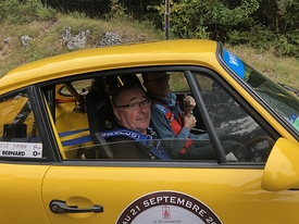 Blunik at the 11th Gèneve-Cannes Rally