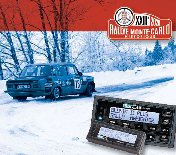 Monte Carlo Rally with Blunik: Two trips in one device