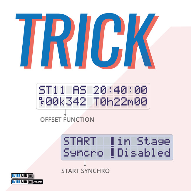 Synchronized start and Offset functions