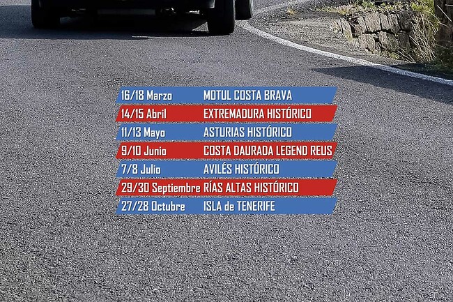 Blunik, chronométreur officiel du Championnat d’Espagne de Rallyes de Régularité pour les Véhicules Historiques, le CERVH.