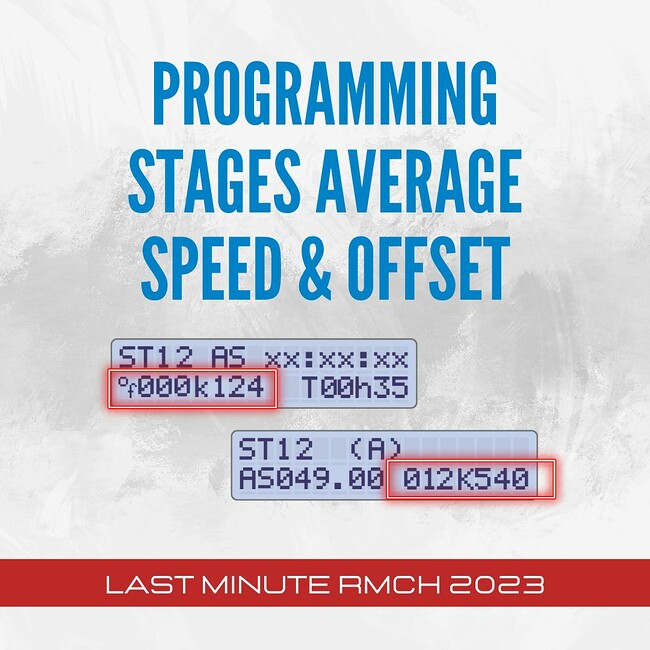 Programar cambios de media cuando utilizamos la función Offset