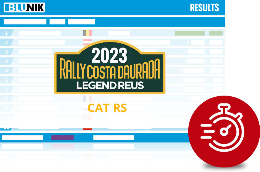 Rally Costa Daurada Legend Reus 2023 CAT RS