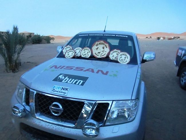 Nissan EcoTeam copa el pódium del Ecodesafío Marruecos 2014