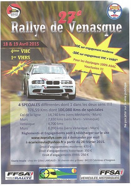 Rallye de Venasque