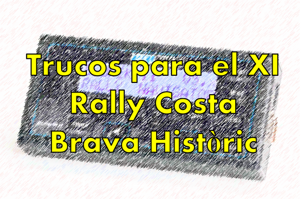 Funcionamiento Blunik en el Rally Costa Brava Historic