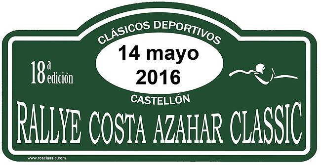 18è Rally Costa Azahar Classic, España, Blunik, Regularidad, precisión, competición