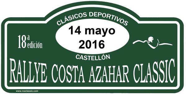 18o Rally Costa Azahar Classic