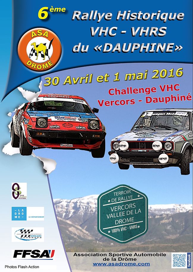 6 ème Rallye Historique VHC - VHRS du DAUPHINE