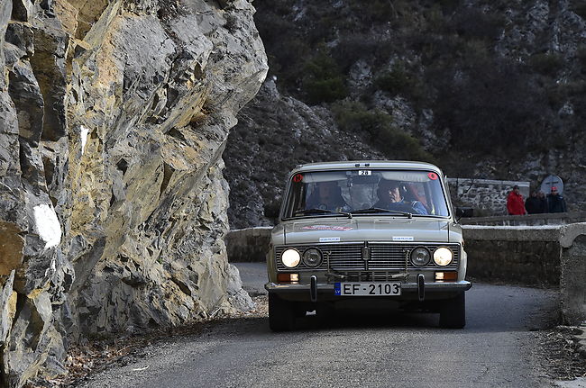 Equipo Blunik Racing en el Rally Monte Carlo Historico  2017