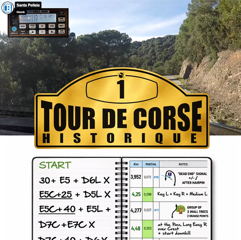 Reconnaissances Tour de Corse (Prix réservation anticipée)