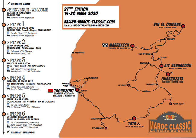 Rallye Maroc Classic 2020