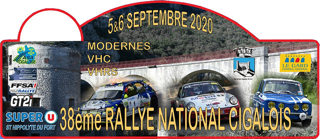 38ème Rallye National Cigalois