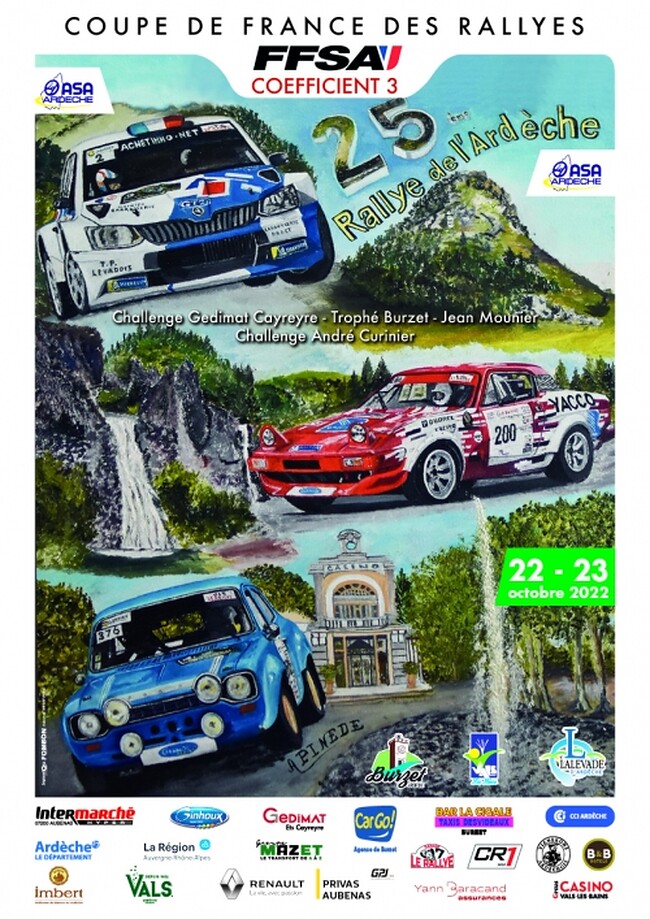 25è Rallye de l’Ardèche VHC-VHRS