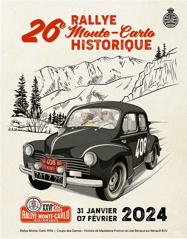 26e Rallye Monte‑Carlo Historique 2024