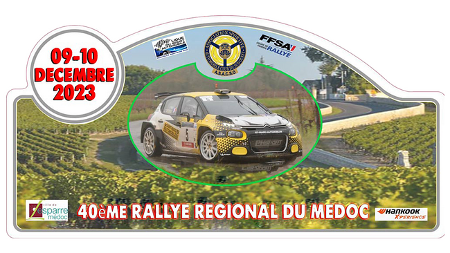 40ème Rallye Régional du Médoc 2023