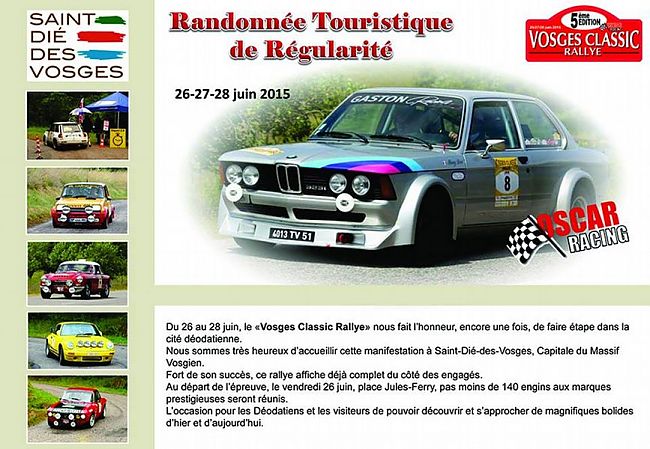 VOSGES CLASSIC RALLYE 2015