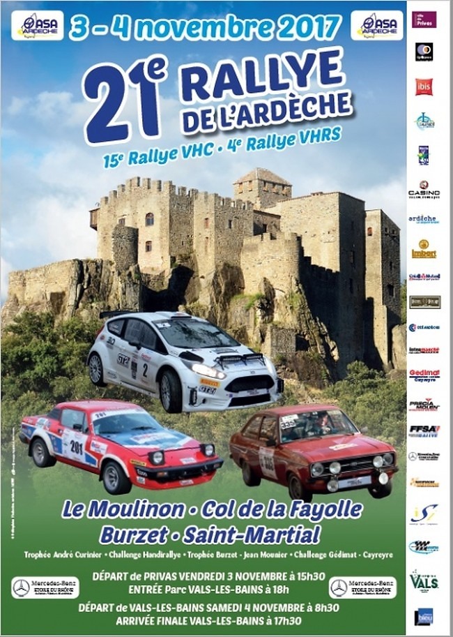 4ème V.H.R.S Rallye de l’Ardèche