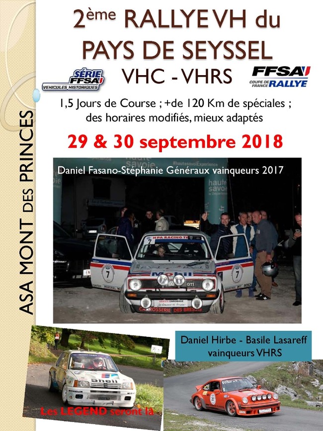 2ème Rally du Pays Seyssel 