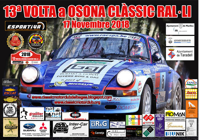 13a Volta a Osona Clàssic Rally