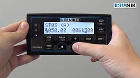 How to program a sector with Blunik II?